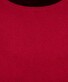 Ragman Supersoft Knit Pullover Knitted Elbow Patches Red