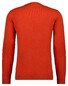 Ragman Supersoft Knit Pullover Knitted Elbow Patches Trui Coral