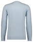 Ragman Supersoft Knit Pullover Knitted Elbow Patches Trui Ice Blue