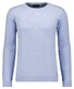 Ragman Supersoft Knit Pullover Knitted Elbow Patches Trui Licht Blauw