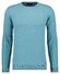Ragman Supersoft Knit Pullover Knitted Elbow Patches Trui Mint
