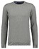 Ragman Supersoft Knit Pullover Knitted Elbow Patches Trui Taupe