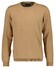 Ragman Supersoft Knit Pullover Knitted Elbow Patches Trui Zand
