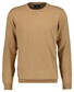 Ragman Supersoft Knit Pullover Knitted Elbow Patches Trui Zand