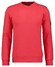 Ragman Sweat Round Neck Pullover Red