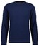 Ragman Sweat Round Neck Trui Donker Blauw