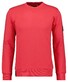 Ragman Sweat Round Neck Trui Rood