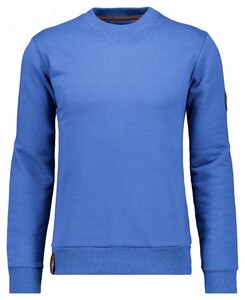 Ragman Sweat Round Neck Trui Royal Blue