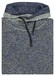 Ragman Texture Knit Stand Up Maseltov Drawstring Collar Trui Geel-Blauw