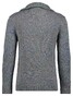 Ragman Troyer Zip Cotton Knit Pullover Elbow Patches Trui Multicolor