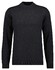 Ragman Turtleneck Knitted Cotton Cashmere Trui Antraciet