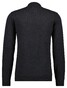 Ragman Turtleneck Knitted Cotton Cashmere Trui Antraciet