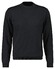 Ragman Turtleneck Knitted Cotton Cashmere Trui Zwart