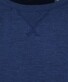 Ragman Two-Tone Short Sleeve Round Neck Sweat Trui Jeans Blauw