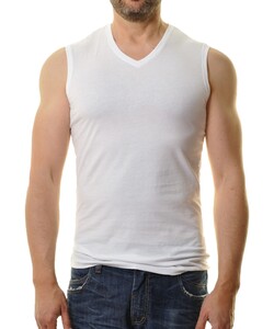 Ragman Uni Bodywear Single Jersey 2Pack Ondermode Wit