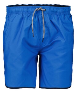 Ragman Uni Color Drawstring Swim Short Azur