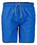 Ragman Uni Color Drawstring Swim Short Azur