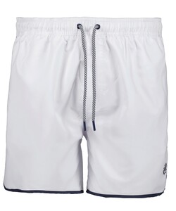 Ragman Uni Color Drawstring Swim Short Wit