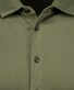 Ragman Uni Color Pima Cotton Jersey Kent Overhemd Donker Groen