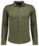 Ragman Uni Color Pima Cotton Jersey Kent Overhemd Donker Groen
