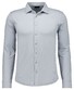 Ragman Uni Color Pima Cotton Jersey Kent Overhemd Silver