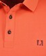 Ragman Uni Color Piqué Dry Fit Finish Polo Coral