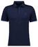 Ragman Uni Color Piqué Dry Fit Finish Polo Donker Blauw