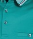 Ragman Uni Contrast Detail Mercerized Cotton Polo Emerald