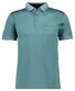 Ragman Uni Contrast Detail Mercerized Cotton Polo Mint