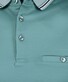 Ragman Uni Contrast Detail Mercerized Cotton Polo Mint