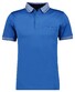 Ragman Uni Contrast Detail Mercerized Cotton Polo Royal Blue