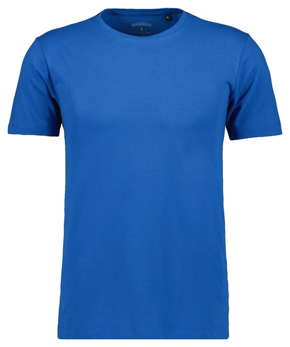 Ragman Uni Cotton Jersey Make My Day Shirt T-Shirt Blauw