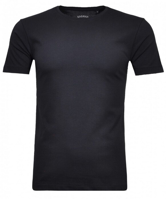 Ragman Uni Cotton Jersey Make My Day Shirt T-Shirt Marine