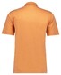 Ragman Uni Easy Care Zipper Poloshirt Pima Cotton Mix Apricot