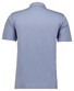Ragman Uni Easy Care Zipper Poloshirt Pima Cotton Mix Blauwgrijs