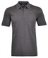Ragman Uni Easy Care Zipper Poloshirt Pima Cotton Mix Dark Slate