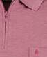 Ragman Uni Easy Care Zipper Poloshirt Pima Cotton Mix Dark Vintage Red