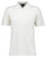 Ragman Uni Easy Care Zipper Poloshirt Pima Cotton Mix Ecru