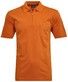 Ragman Uni Easy Care Zipper Poloshirt Pima Cotton Mix Light Terra