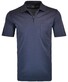 Ragman Uni Easy Care Zipper Poloshirt Pima Cotton Mix Marine