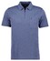 Ragman Uni Easy Care Zipper Poloshirt Pima Cotton Mix Polo Blue Turquoise
