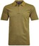 Ragman Uni Easy Care Zipper Poloshirt Pima Cotton Mix Polo Terra