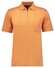 Ragman Uni Easy Care Zipper Poloshirt Pima Cotton Mix Poloshirt Apricot