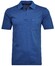 Ragman Uni Easy Care Zipper Poloshirt Pima Cotton Mix Poloshirt Blue Melange Dark