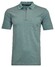 Ragman Uni Easy Care Zipper Poloshirt Pima Cotton Mix Poloshirt Sage Green