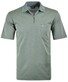 Ragman Uni Easy Care Zipper Poloshirt Pima Cotton Mix Rietgroen