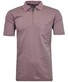 Ragman Uni Easy Care Zipper Poloshirt Pima Cotton Mix Vintage Red