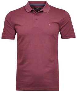Ragman Uni Polo Light Cotton Mix Berry Melange