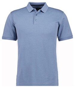 Ragman Uni Polo Light Cotton Mix Blauwgrijs