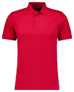 Ragman Uni Polo Light Cotton Mix Bright Red Melange